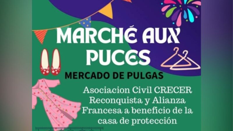 Reconquista| Feria para ayudar al Hogar de la Asociación Civil Crecer
