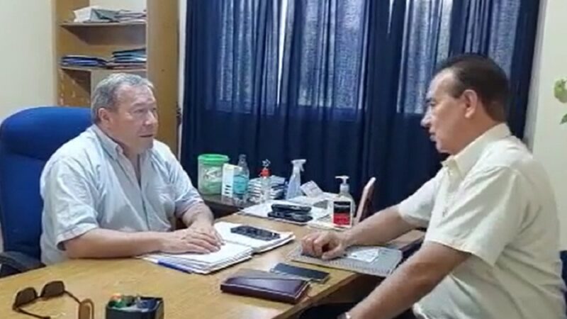Legislativas | Visita del senador Marcón a Las Garzas