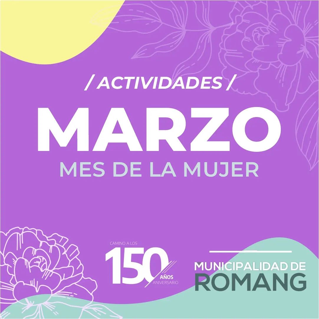 AGENDA| Actividades para el Día de la Mujer en Romang