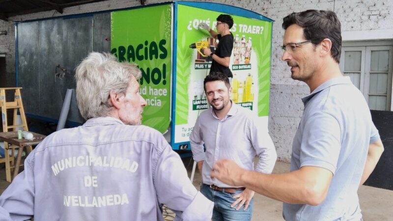 Avellaneda | Inauguran nuevo punto limpio para reciclaje