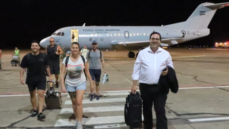 Reconquista | Vallejos fue en el primer vuelo a Buenos Aires