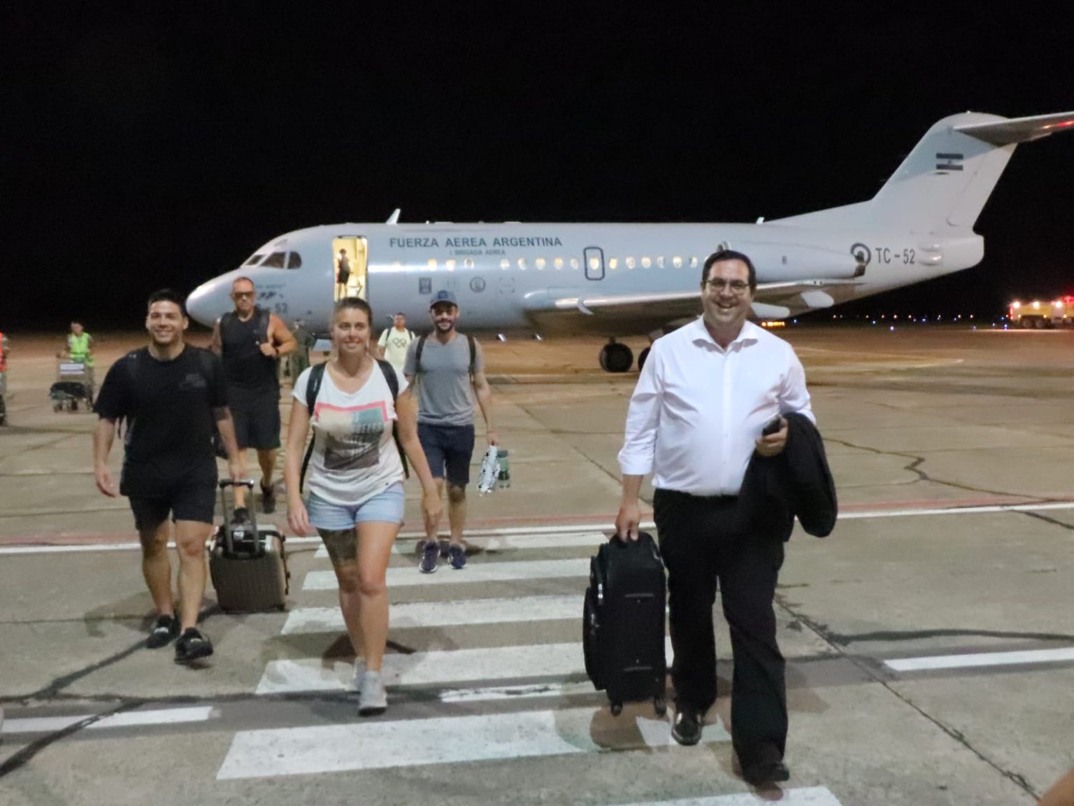 Reconquista | Vallejos fue en el primer vuelo a Buenos Aires