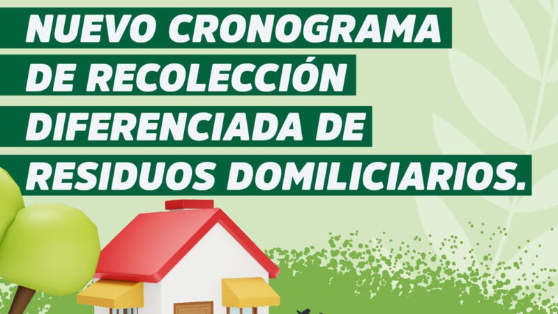 Avellaneda| Nuevo cronograma de recolección de residuos