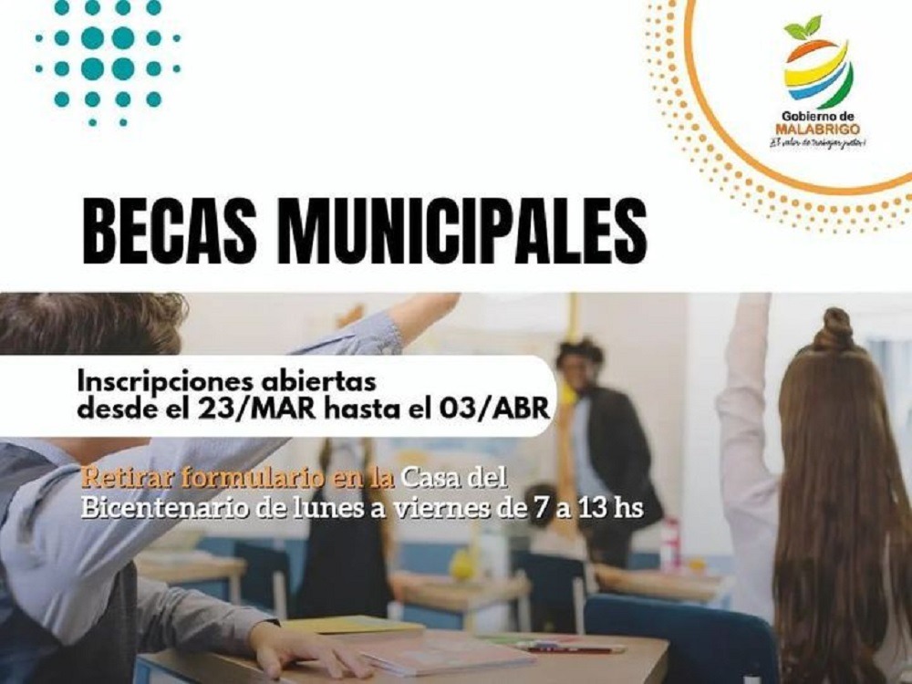 Malabrigo| Inscriben para becas municipales 2023