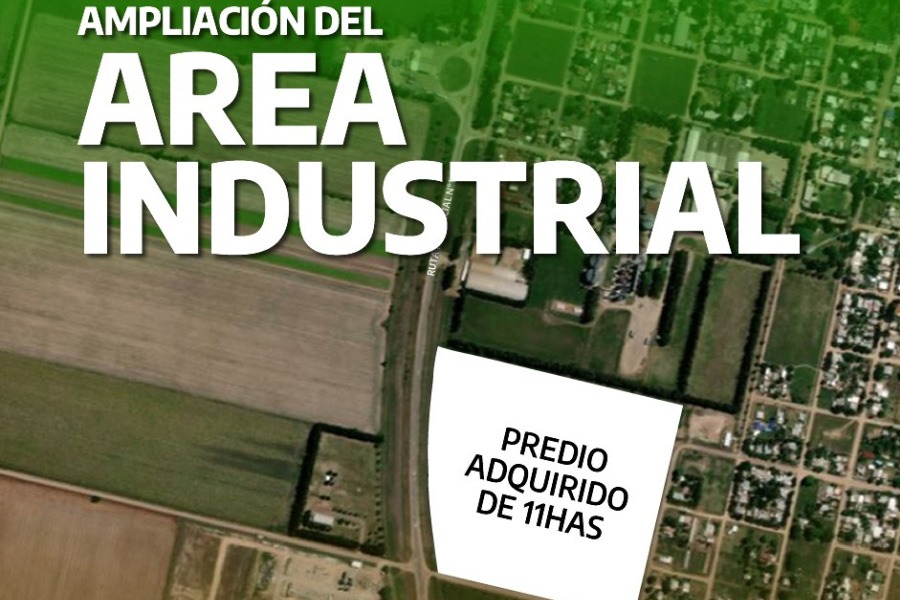 Romang| El gobierno anunció que ampliará el área industrial