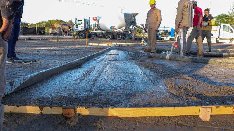 Reconquista| Avanzan las obras en Barrio San Francisco de Asís