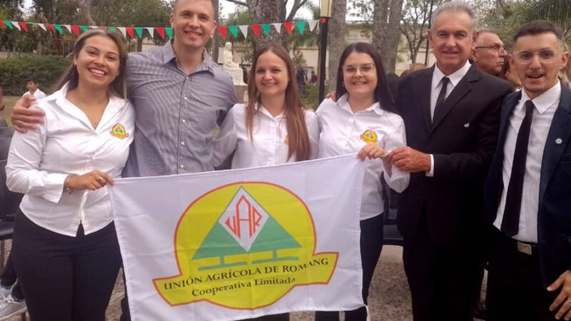 «Estamos felices por ser parte de la vida institucional de Romang»
