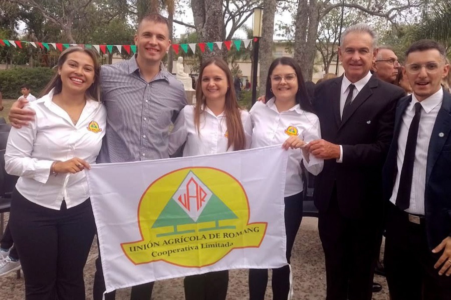 «Estamos felices por ser parte de la vida institucional de Romang»