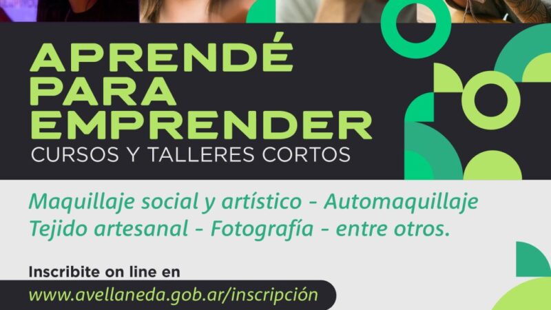 Avellaneda | Ofrecen cursos gratuitos para emprendedores