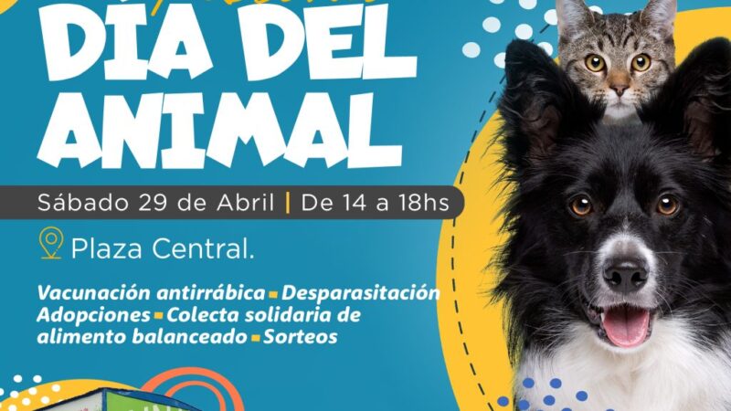 Avellaneda | Celebran el Día del animal en la plaza central