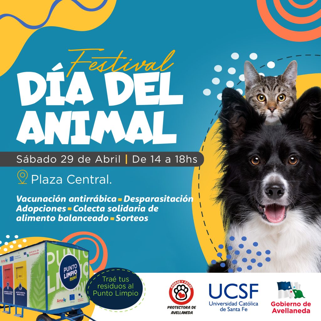 Avellaneda | Celebran el Día del animal en la plaza central
