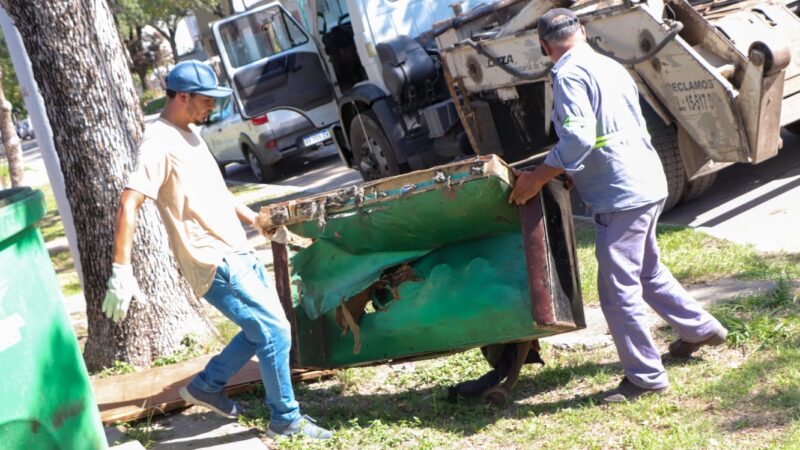 Reconquista | Operativo de descacharrado en barrio noreste