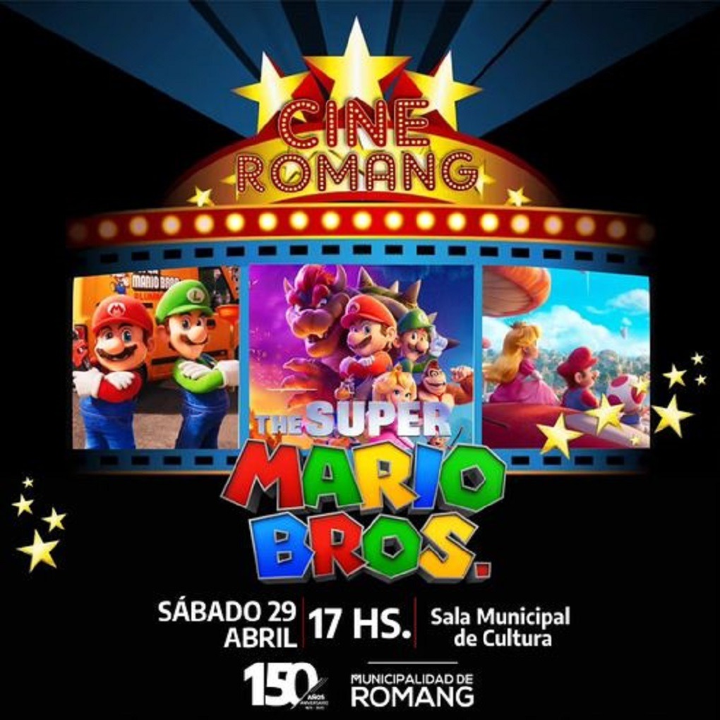 Romang| Proyectan SUPER MARIO BROS, la película