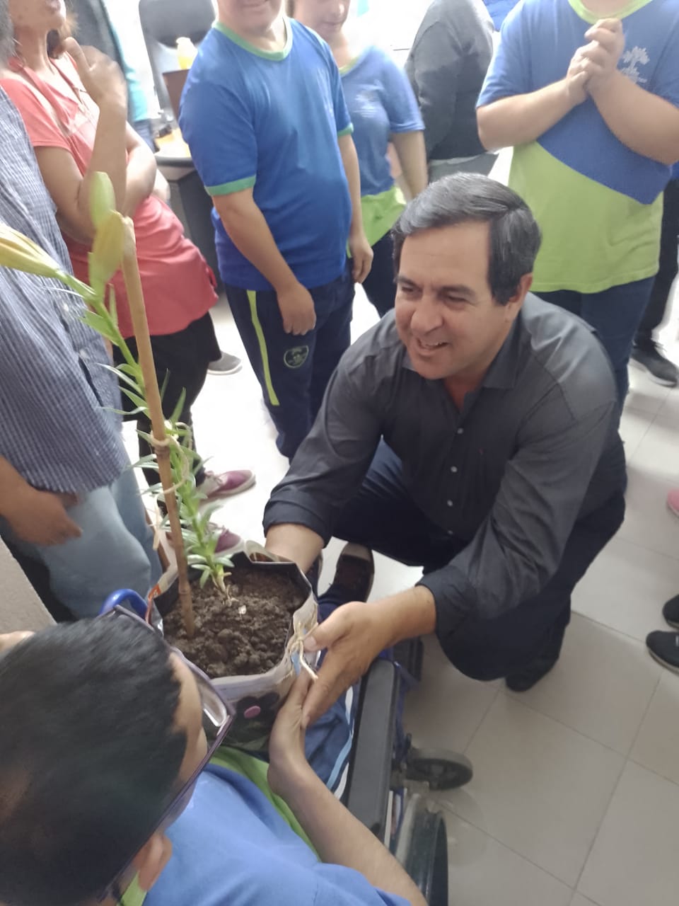 Reconquista| Vallejos presentó el programa » Sembrando inclusión»