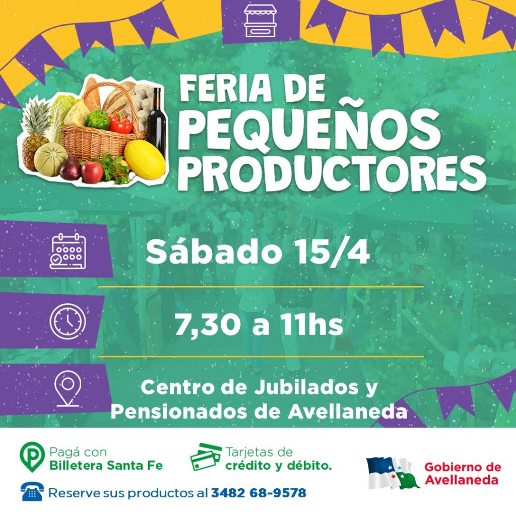 Avellaneda| Este sábado abre la feria de pequeños productores