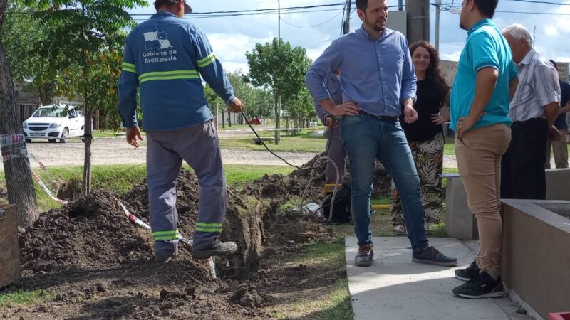 Avellaneda| Avanza la red de gas en Barrio Martín Fierro