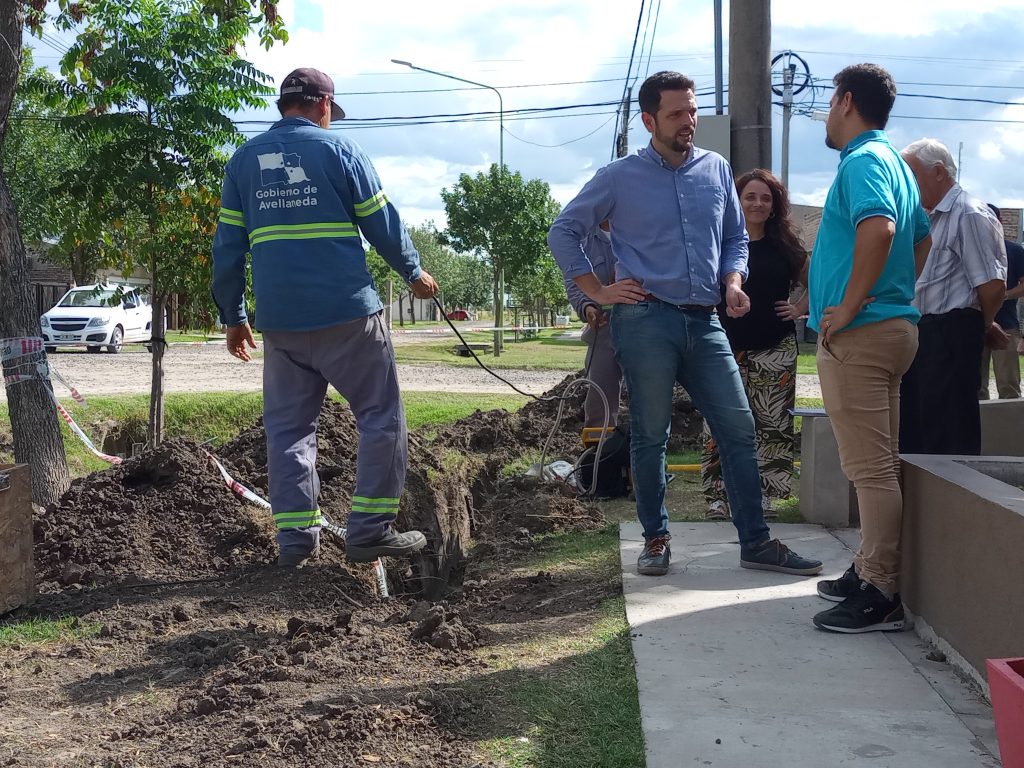 Avellaneda| Avanza la red de gas en Barrio Martín Fierro