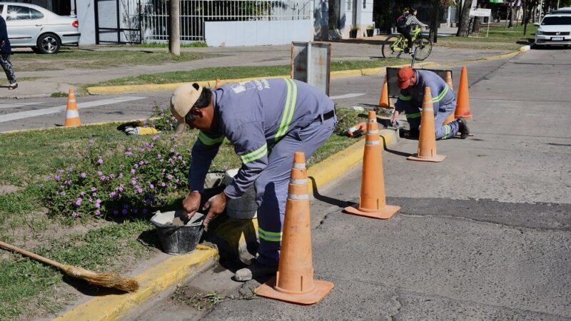 Avellaneda | Remodelan el ingreso por Av. San Martín