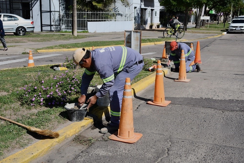 Avellaneda | Remodelan el ingreso por Av. San Martín