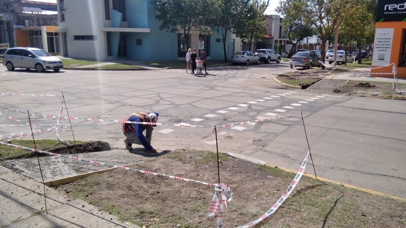 Avellaneda | Avanza plan de rampas en distintos barrios