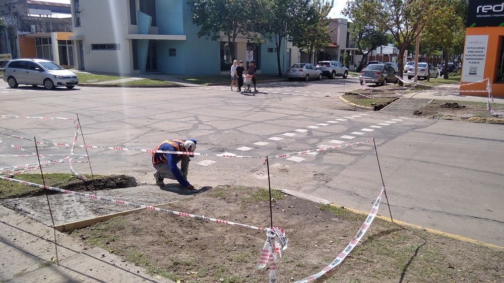Avellaneda | Avanza plan de rampas en distintos barrios