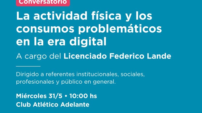 Conversatorio “Actividad física y consumos en la era digital”