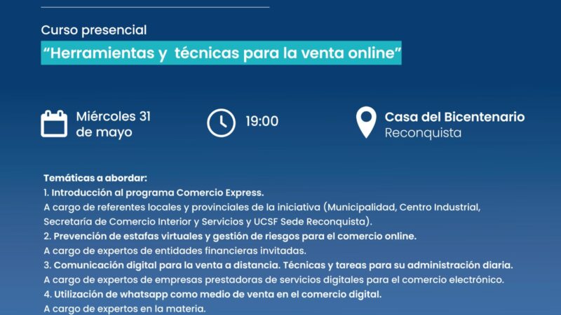 Comercio Express llega a Reconquista ¿Cómo funciona?