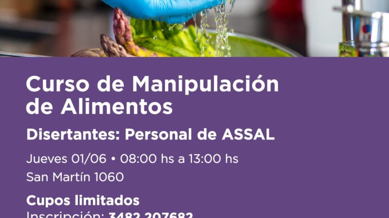 Curso de Manipulación de Alimentos para  emprendedores