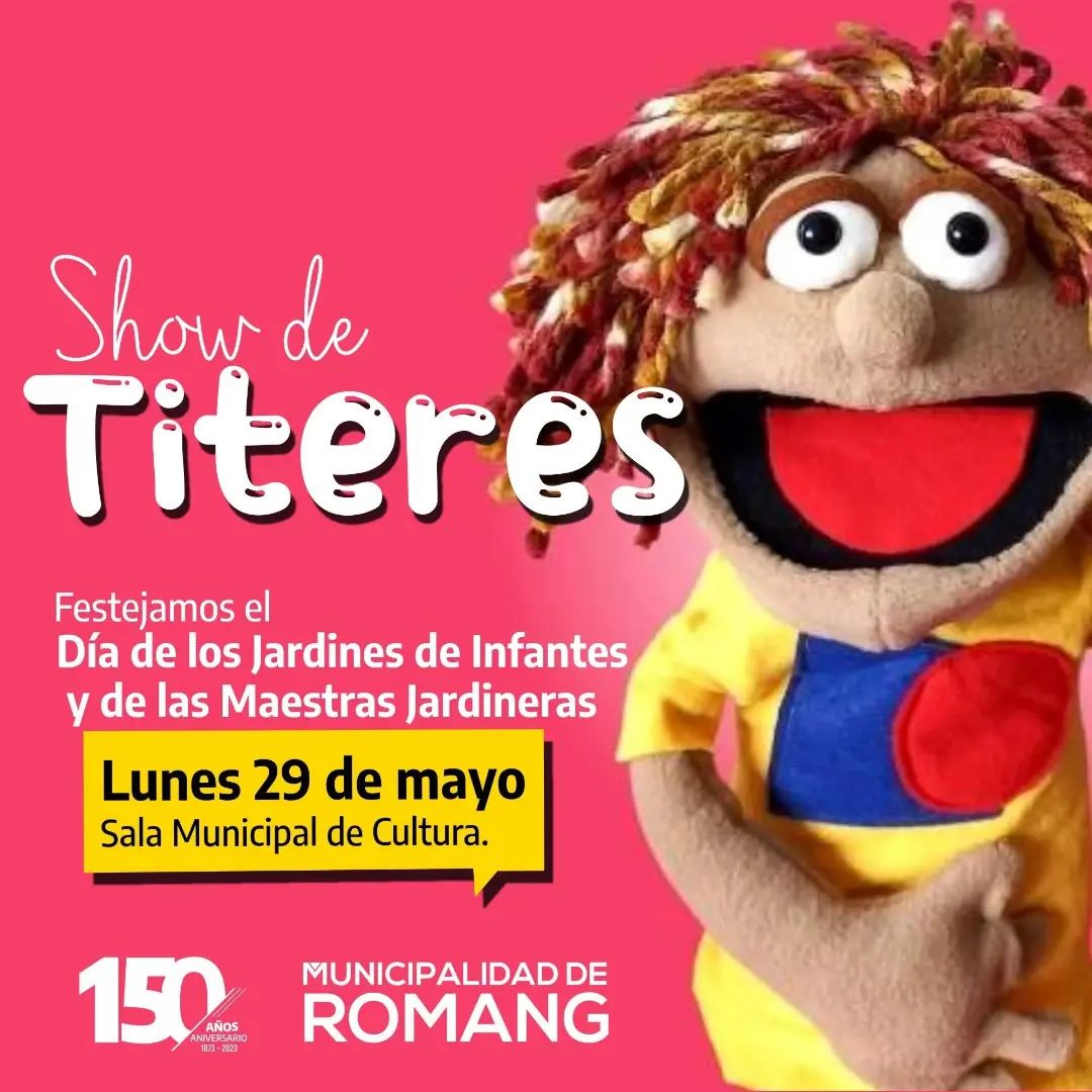 Romang | Festejan el día de los jardines de infantes