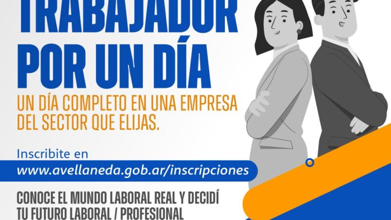 Empleo promueve la actividad “Trabajador por un día»