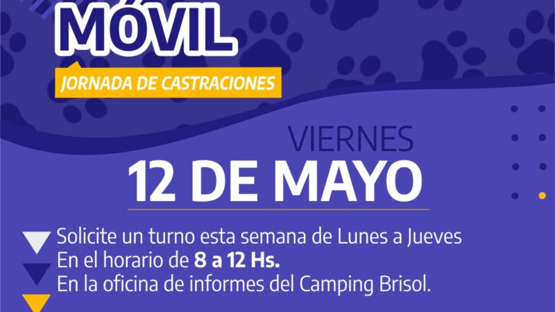 Romang | Nueva jornada de castración de mascotas