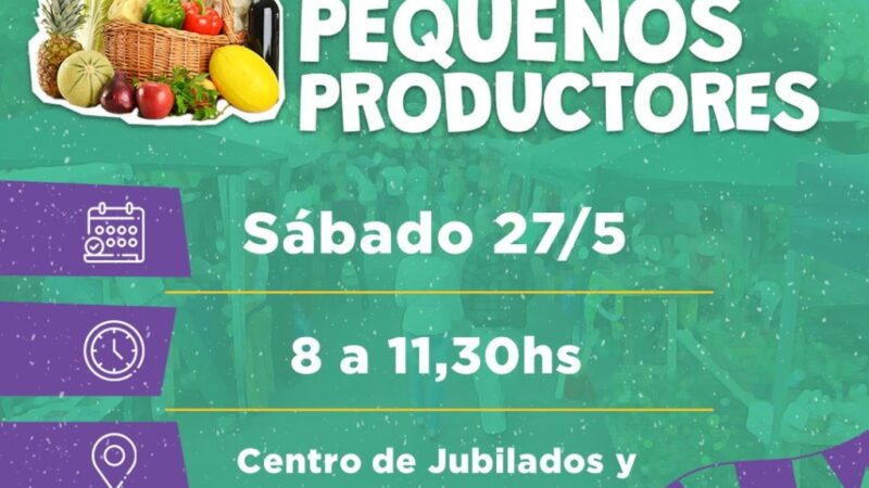 Feria de pequeños productores en Avellaneda