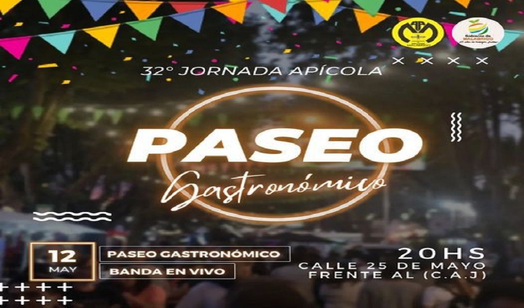 Jornada Apícola: viernes Paseo Gastronómico