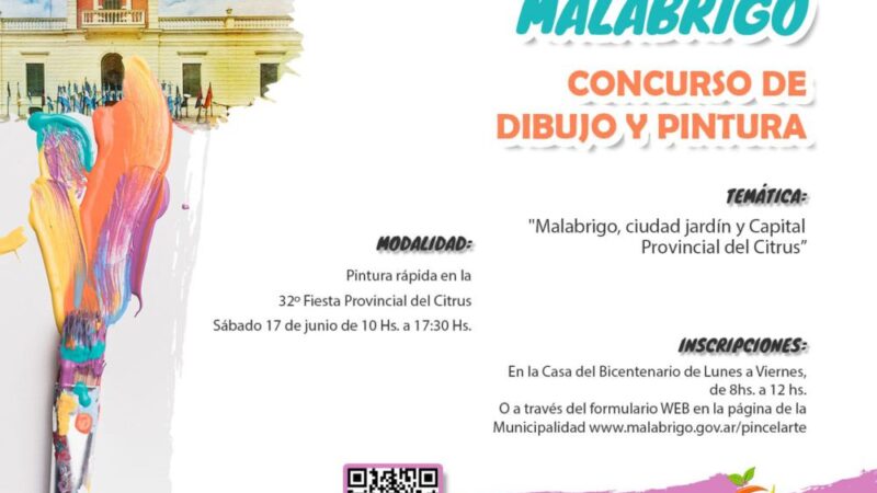 Pincelarte Malabrigo, concurso de pintura y dibujo