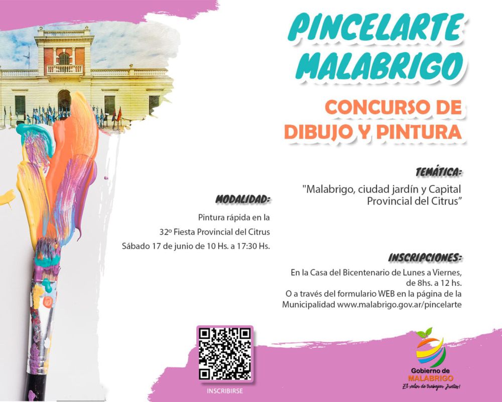 Pincelarte Malabrigo, concurso de pintura y dibujo