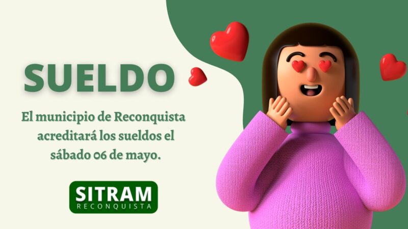 Reconquista | Acreditan sueldos a empleados municipales