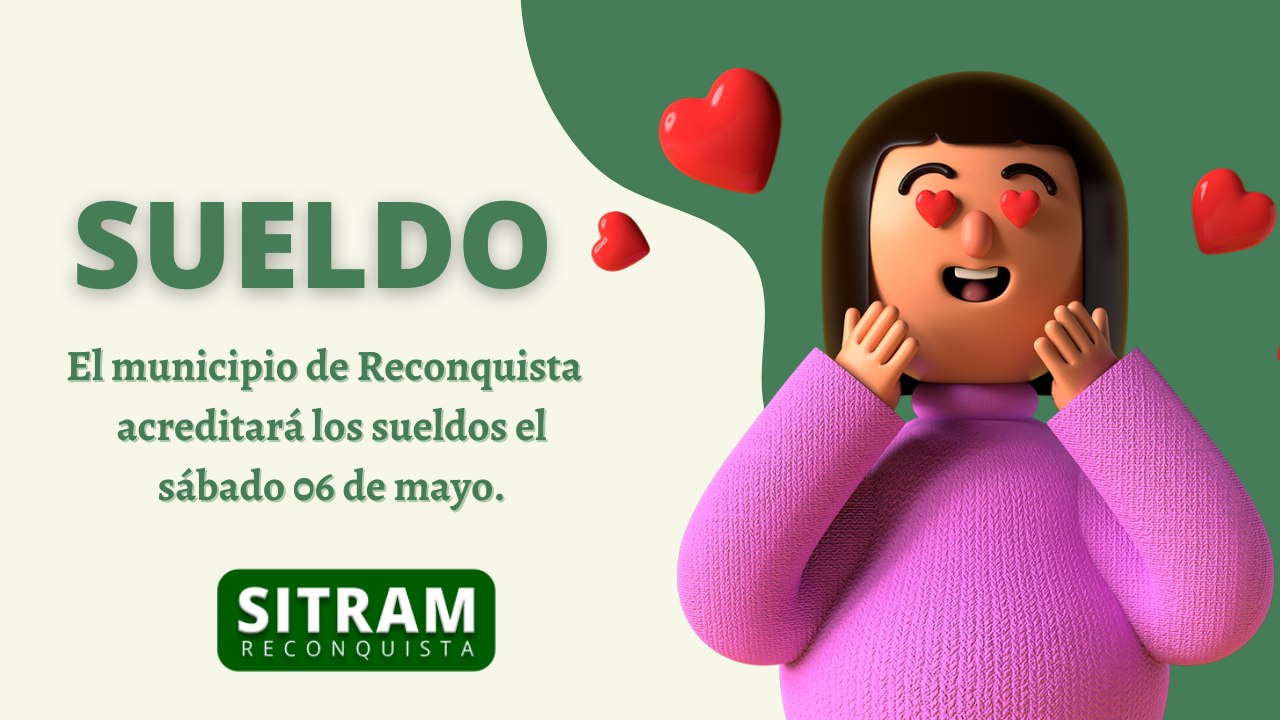 Reconquista | Acreditan sueldos a empleados municipales
