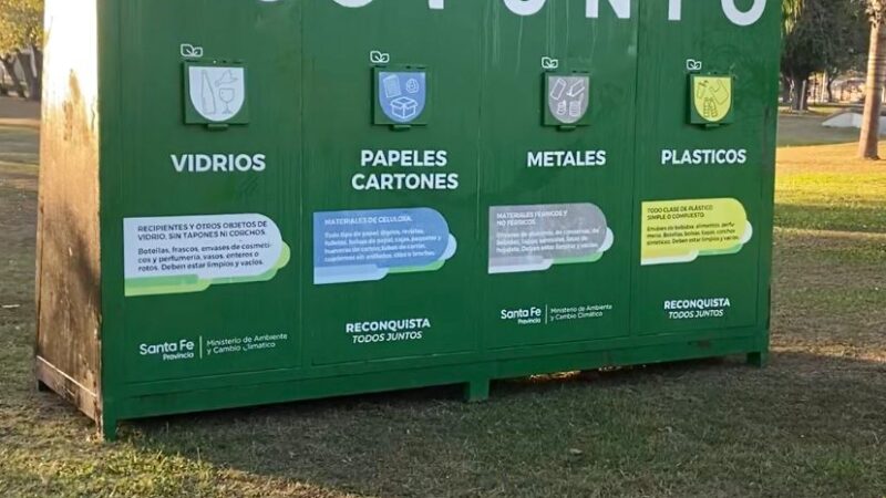 Reconquista celebra el Día Mundial del Reciclaje