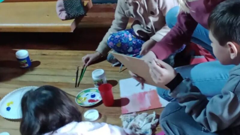 Cultura | Talleres de pintura para niños en Romang
