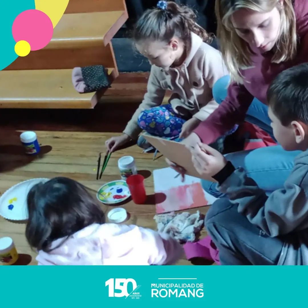 Cultura | Talleres de pintura para niños en Romang