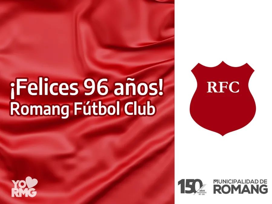 El gobierno felicita a Romang Fútbol CLub que cumple 96 años