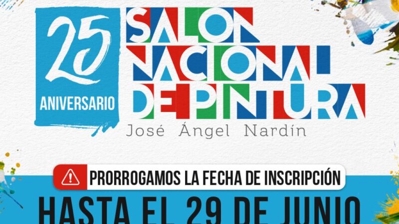 ¿Hasta cuándo me puedo inscribir para el salón nacional de pintura?