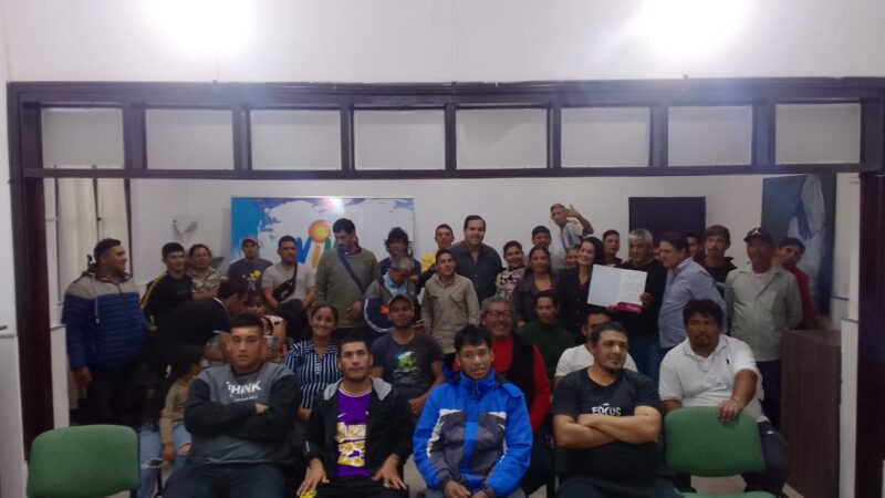 Reconquista junto a las instituciones de la región