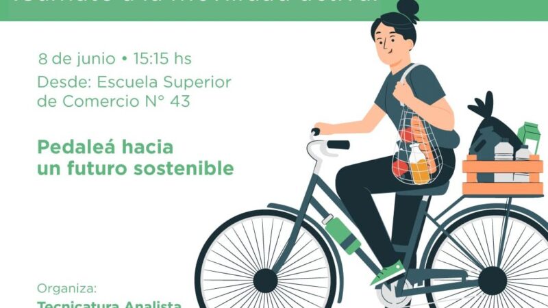 Gran bicicleteada sostenible en Reconquista