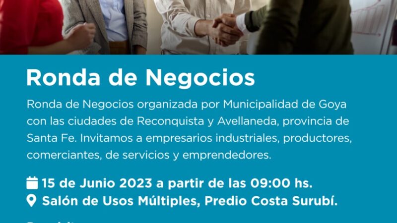 Reconquista | Misión comercial a Goya para intercambiar inversiones
