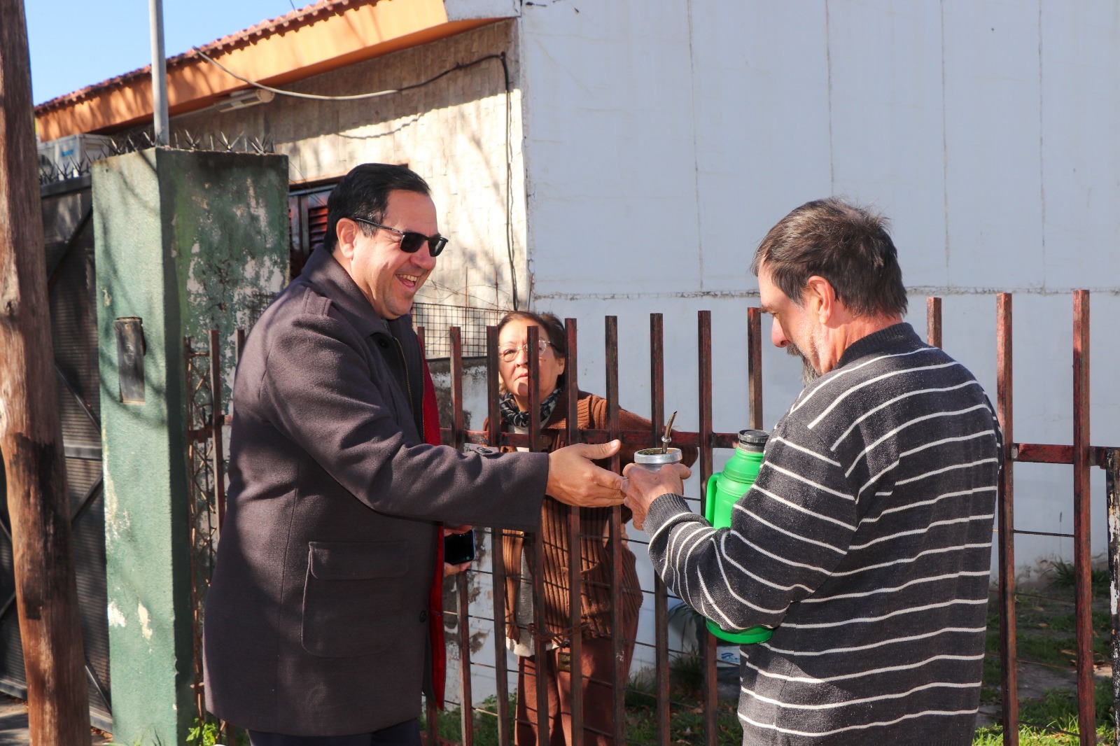 Inauguran nueva conexión de agua potable en Reconquista