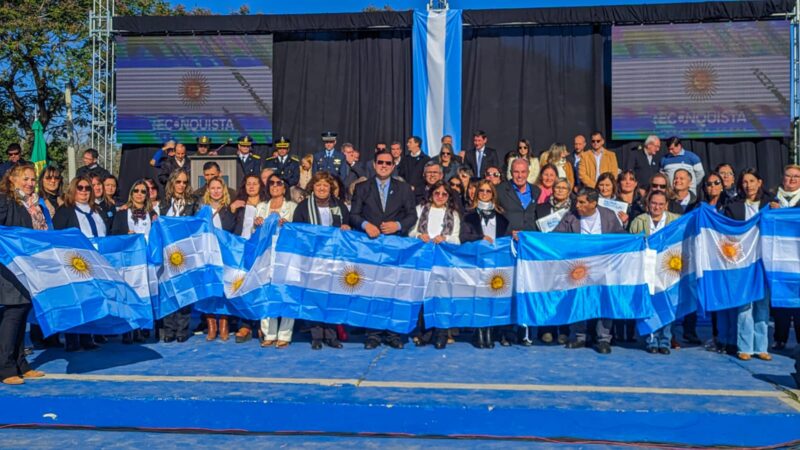 Reconquista | La ciudad rindió homenaje a Manuel Belgrano