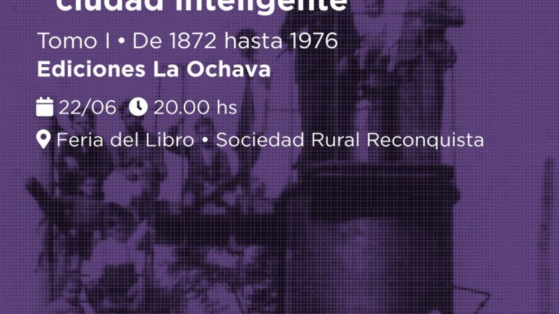 Vacou presenta su libro: “De fortín militar a ciudad inteligente”
