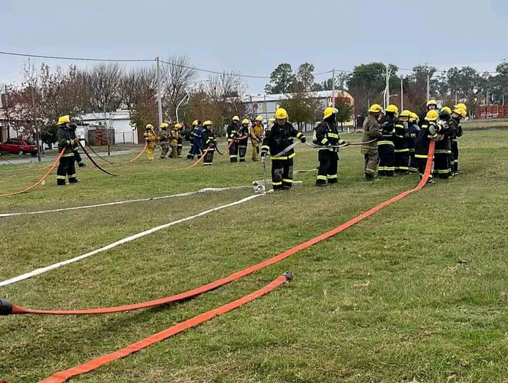 Nueva capacitación para aspirantes a Bomberos Voluntarios