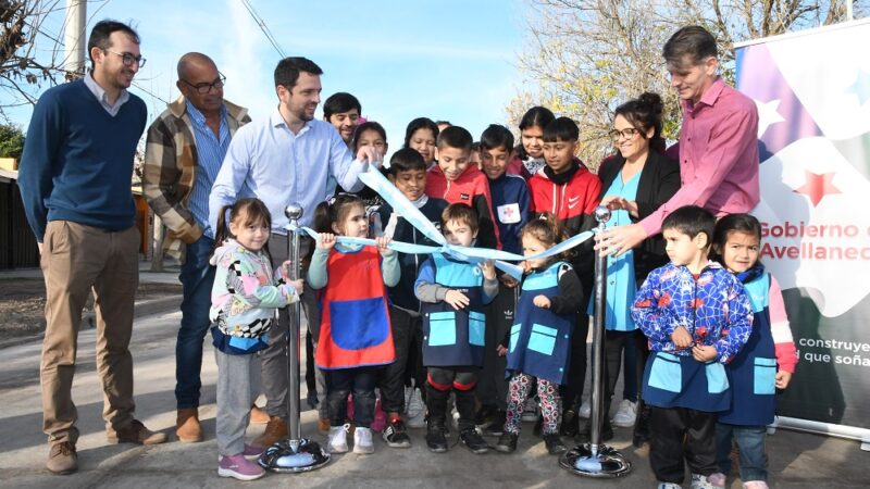 Avellaneda | Inauguraron acceso y pavimento en Barrio Don Pedro
